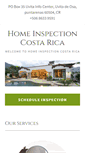 Mobile Screenshot of homeinspectioncr.com